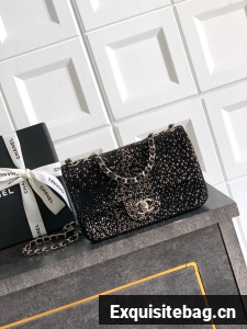 CHANEL Evening Bag AS4297 black