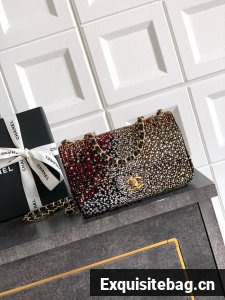 CHANEL Evening Bag AS4297 red