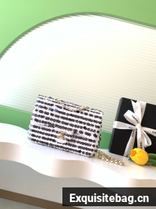 CHANEL Evening Bag AS4298 black&white