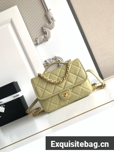 CHANEL Flap Bag AP5347 green