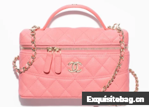 CHANEL LONG VANITY WITH CHAIN AP4407 Light Pink