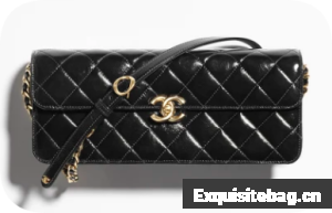 CHANEL Large Flap Bag AS5642 black