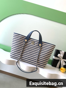 CHANEL Large Tote AS60074 blue