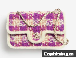 CHANEL Maxi Flapbag AS5687 Fuschia&Pink