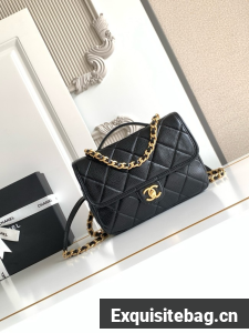CHANEL Flap Bag AP5347 black
