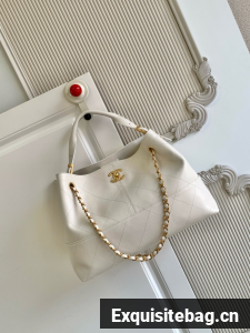 CHANEL Shopping Bag AS5434 white