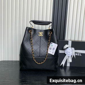 CHANEL Shopping Bag AS5636 Black