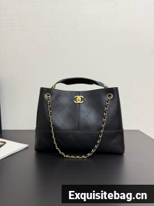 CHANEL Shopping Bag AS5657 Black