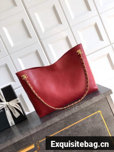 CHANEL Shoulder Bag 66971 red