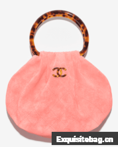 CHANEL Suede Small Hobo Bag AS6022 pink
