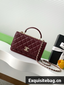 CHANEL Wallet On Chain AP4323 burgundy