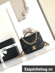 CHANEL Wallet On Chain AP5146 black