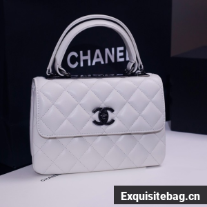 CHANEL mini Flap Bag With Top Handle 4654-1