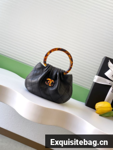 CHANEL mini Hobo Bag AS4981 black