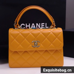 CHANEL small Flap Bag With Top Handle 92236-16