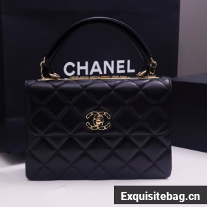 CHANEL small Flap Bag With Top Handle 92236-18