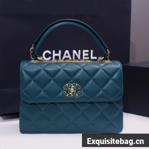 CHANEL small Flap Bag With Top Handle 92236-23