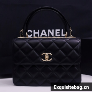 CHANEL small Flap Bag With Top Handle 92236-25