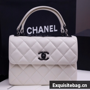 CHANEL small Flap Bag With Top Handle 92236-3