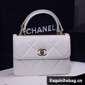CHANEL small Flap Bag With Top Handle 92236-30