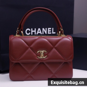CHANEL small Flap Bag With Top Handle 92236-31