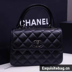 CHANEL small Flap Bag With Top Handle 92236-5
