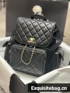 Chanel BACKPACK AS5483 BLACK