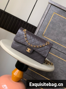 Chanel CLASSIC Original Leather 11.12 HANDBAG 1112 dark brown