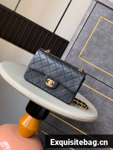 Chanel CLASSIC Original Leather 11.12 HANDBAG 1116 black