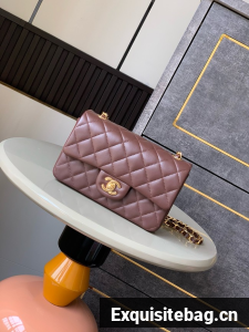 Chanel CLASSIC Original Leather 11.12 HANDBAG 1116 brown