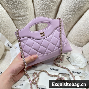 Chanel CLUTCH WITH CHAIN AP3656 Pink purple