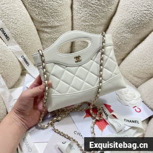 Chanel CLUTCH WITH CHAIN AP3656 white