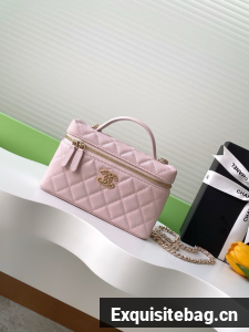 Chanel CLUTCH WITH CHAIN AP4531 light pink
