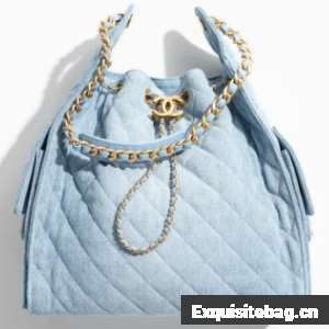 Chanel Denim HOBO BAG AS5311 blue