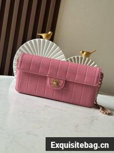 Chanel FLAP BAG AS3314 pink
