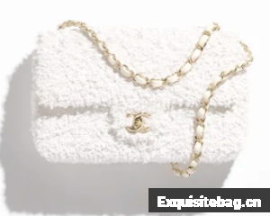 Chanel FLAP BAG AS4561 white