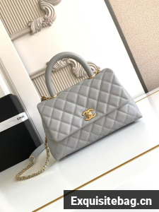 Chanel FLAP BAG WITH TOP HANDLE 92990-10