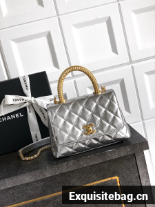 Chanel FLAP BAG WITH TOP HANDLE 92990-19