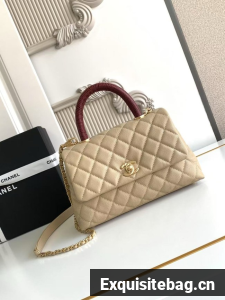 Chanel FLAP BAG WITH TOP HANDLE 92990-3