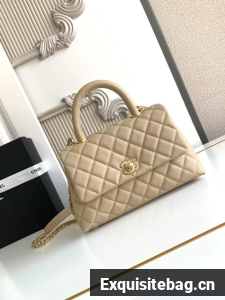 Chanel FLAP BAG WITH TOP HANDLE 92990-4