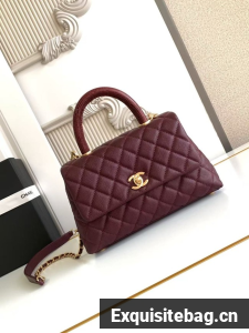 Chanel FLAP BAG WITH TOP HANDLE 92990-7