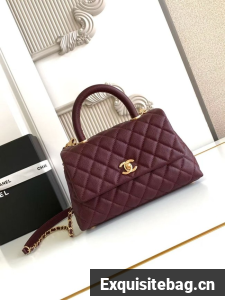 Chanel FLAP BAG WITH TOP HANDLE 92990-8
