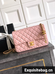 Chanel Flap Bag AS5756 Light Pink