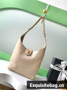Chanel HOBO HANDBAG AS5403 Beige