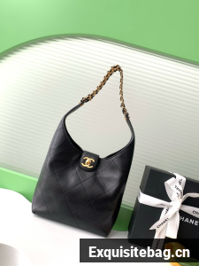 Chanel HOBO HANDBAG AS5403 black