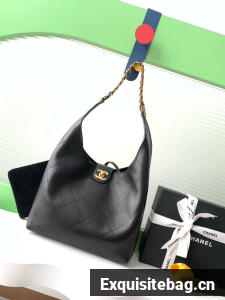Chanel HOBO HANDBAG AS5425 black