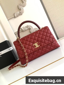 Chanel LARGE FLAP BAG WITH TOP HANDLE 92991-11
