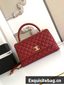 Chanel LARGE FLAP BAG WITH TOP HANDLE 92991-12