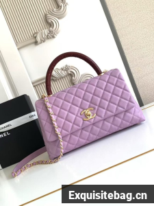 Chanel LARGE FLAP BAG WITH TOP HANDLE 92991-13