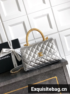 Chanel LARGE FLAP BAG WITH TOP HANDLE 92991-19